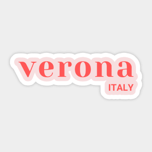 Verona Italy Sticker